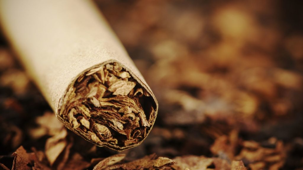 Symbolbild: Tabak und eine gestopfte Zigarette