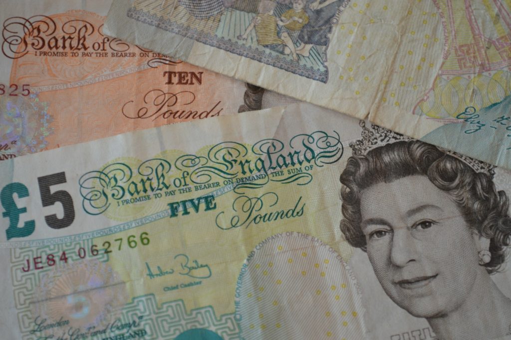 Britische Pounds - Bild: PDPics
