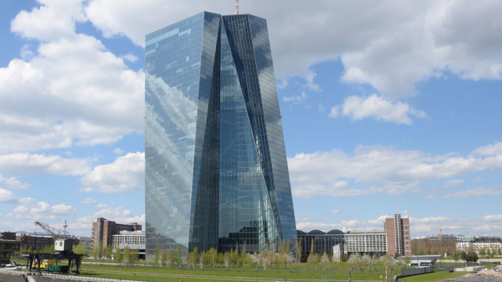 Gebäude der Europäischen Zentralbank