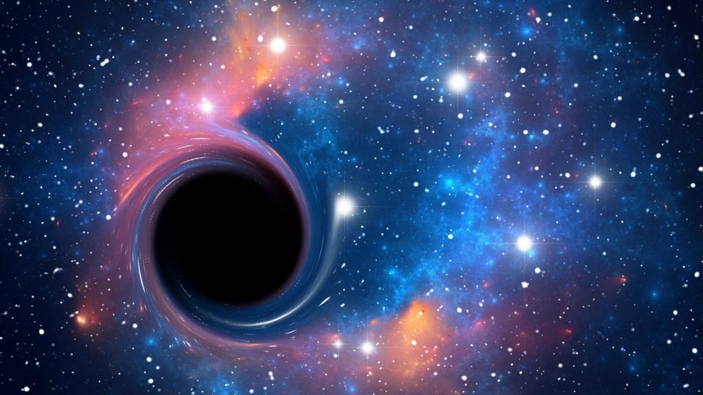 Symbolbild: Schwarzes Loch