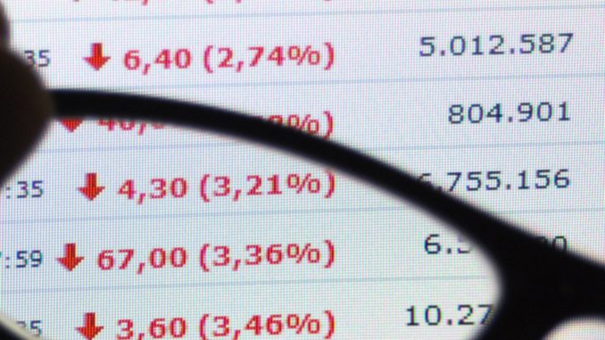 Symbolbild: Rote Zahlen