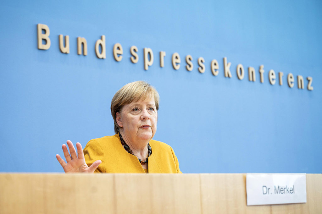 Angela Merkel - Bundesregierung/Bergmann