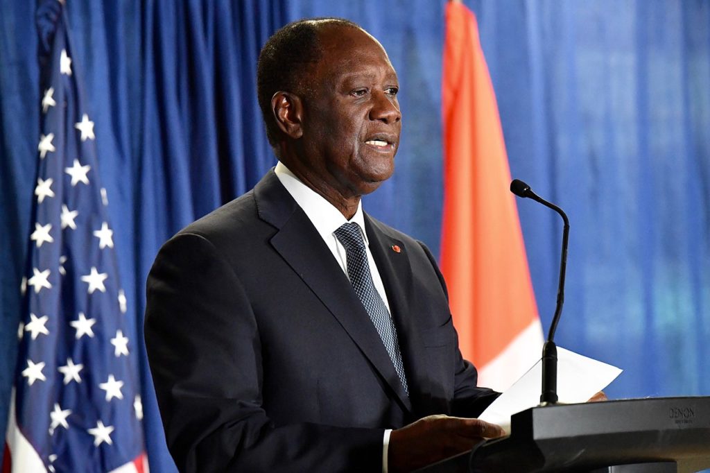 Ouattara erneut zum Präsidenten der Elfenbeinküste gewählt