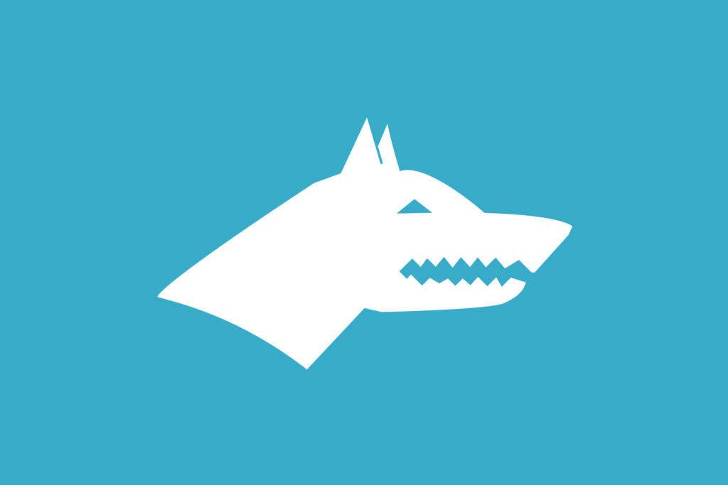 Die Wolfskopf-Flagge wird von den Grauen Wölfen und anderen panturkistischen Gruppen verwendet - Bild: Thespoondragon, CC BY-SA 4.0, via Wikimedia Commons