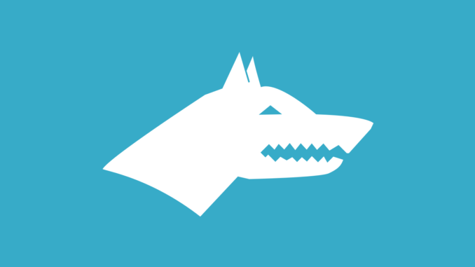 Die Wolfskopf-Flagge wird von den Grauen Wölfen und anderen panturkistischen Gruppen verwendet - Bild: Thespoondragon, CC BY-SA 4.0, via Wikimedia Commons