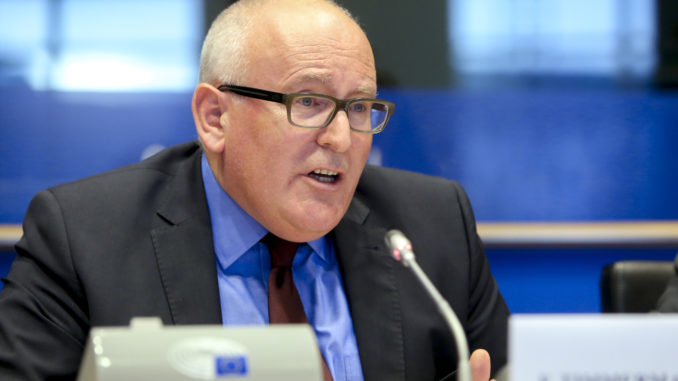 Frans Timmermans - Bild: EP