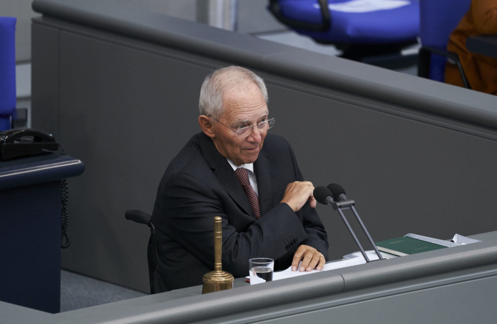 Wolfgang Schäuble - Bild: Henning Schacht/Bundestag