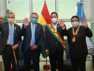 Boliviens neuer linksgerichteter Präsident Arce vereidigt