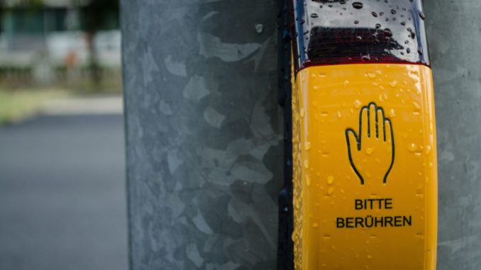 Kontaktbehafteter Ampeltaster