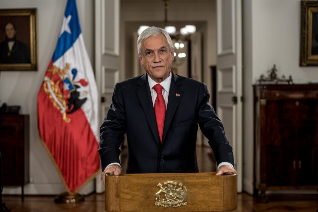 Sebastián Piñera - Bild:Gobierno de Chile, CC BY 3.0 CL, via Wikimedia Commons
