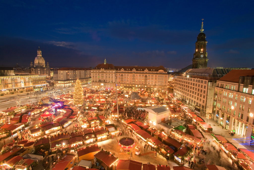Striezelmarkt Dresden - Bild: LH DD/Dittrich, CC BY-SA 3.0, via Wikimedia Commons