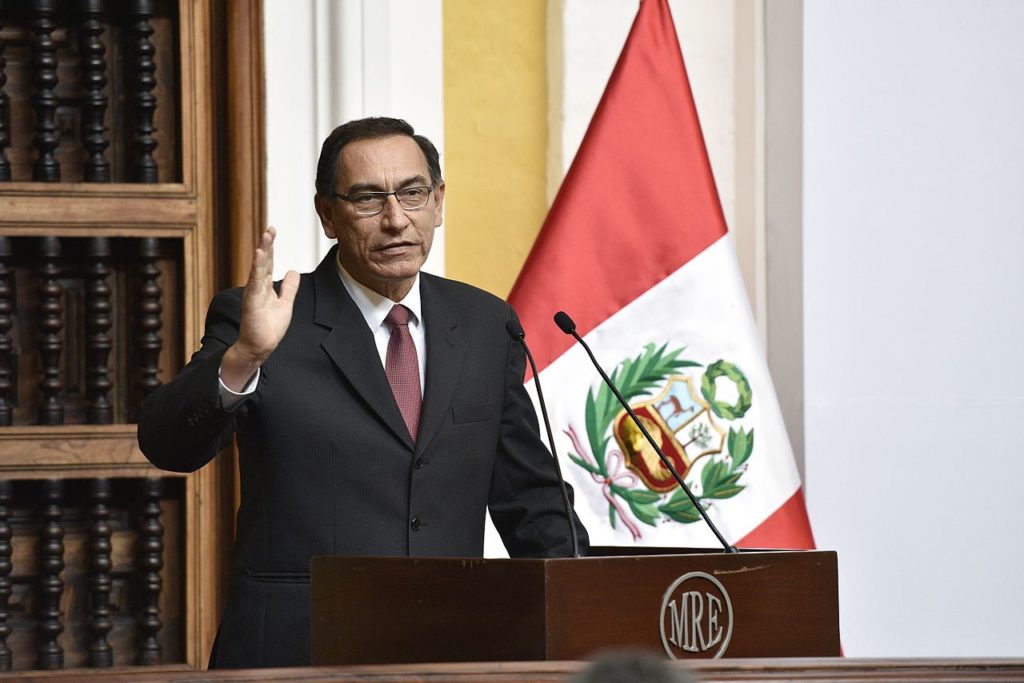 Martín Vizcarra - Bild: Ministerio de Relaciones Exteriores del Perú. Lima, Perú, CC BY-SA 2.0, via Wikimedia Commons