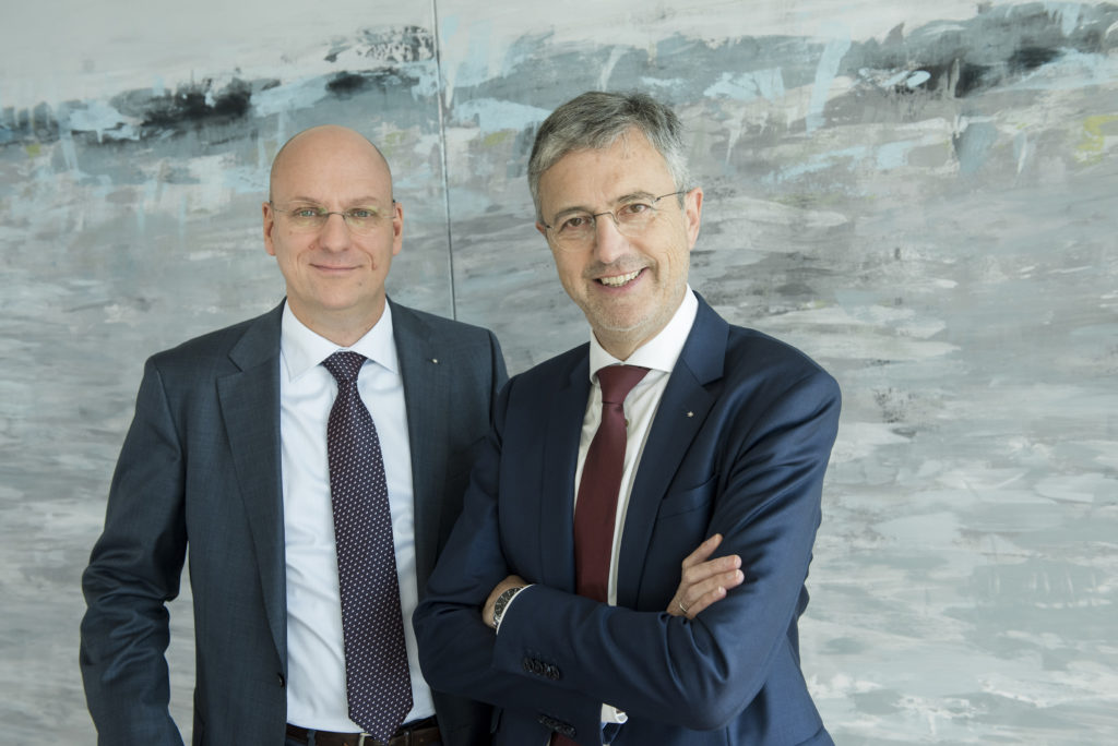 Martin Litsch und Jens Martin Hoyer - Bild: AOK-Mediendienst