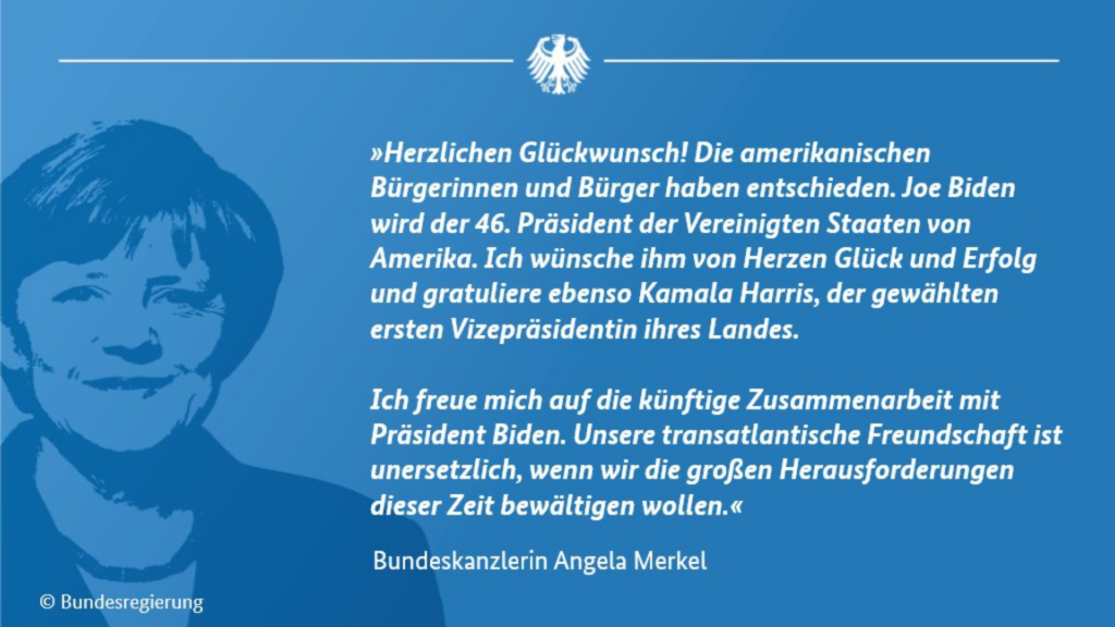 Statement Angela Merkel - Bild: Bundesregierung