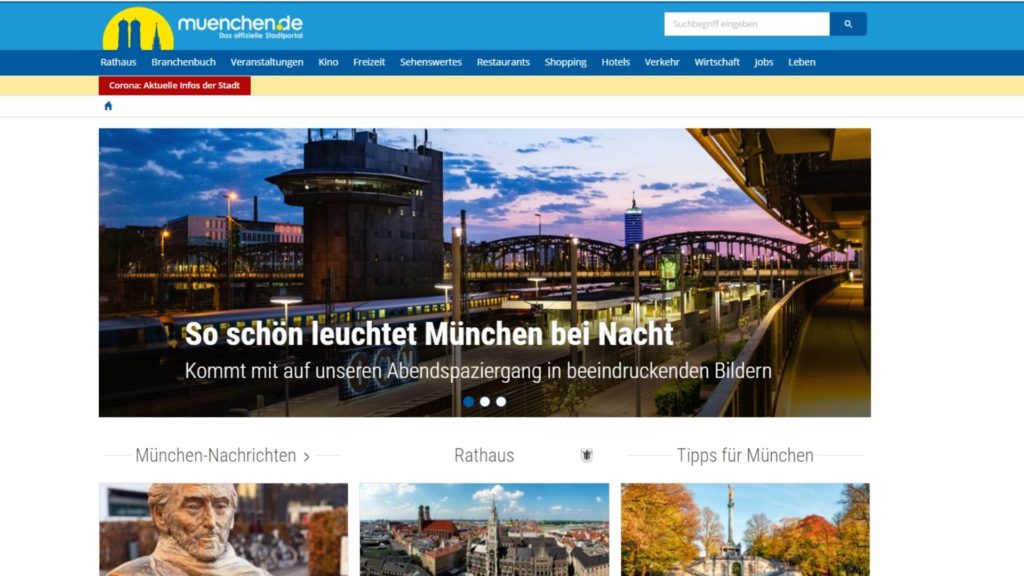 Münchner Stadtportal verstößt gegen Gebot der Staatsferne der Presse