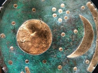 Himmelsscheibe von Nebra Logo für Weltraummission – Museum freut sich