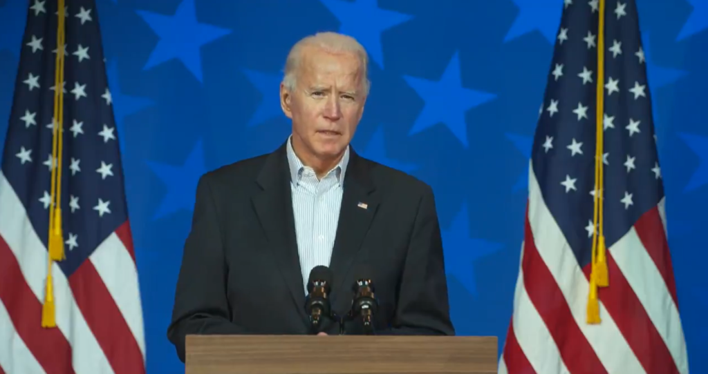 Joe Biden - Ausschnitt aus der Ansprache an das amerikanische Volk