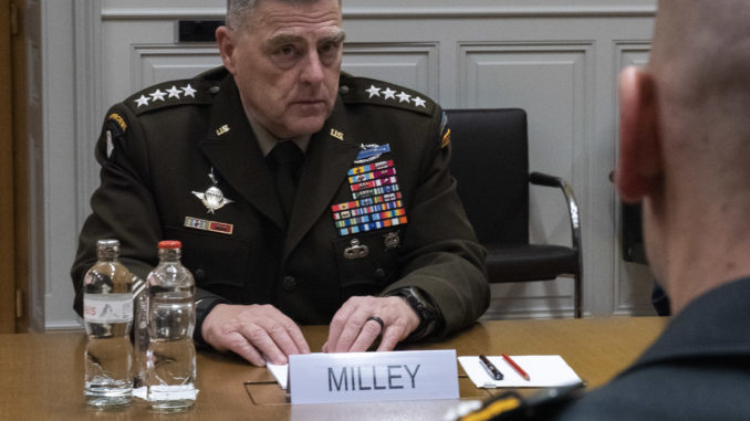 Mark Milley - Bild: Chairman of the Joint Chiefs of Staff from Washington D.C, United States, CC BY 2.0, via Wikimedia Commons