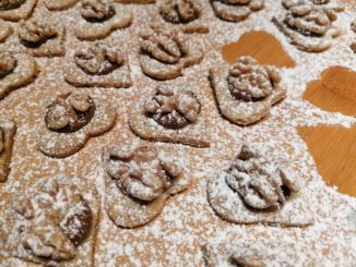 Advent, Advent – Türchen 6: Rezept für Walnussplätzchen mit Nougat