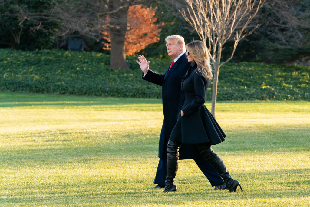 Melanie Trump und Donald Trump - Bild: White House/Andrea Hanks