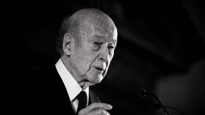 Valéry Giscard d'Estaing - Bild: Kleinschmidt / MSC, CC BY 3.0 DE, via Wikimedia Commons