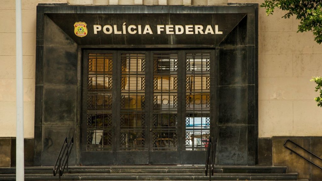 Polizeiwache, Rio de Janeiro, Brasilien