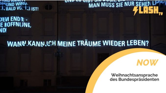 Weihnachtsansprache des Bundespräsidenten - Bild: FLASH TV