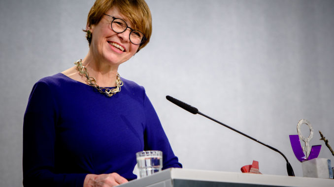 Archivbild: Elke Büdenbender - Bild: Heinrich-Böll-Stiftung from Berlin, Deutschland, CC BY-SA 2.0, via Wikimedia Commons