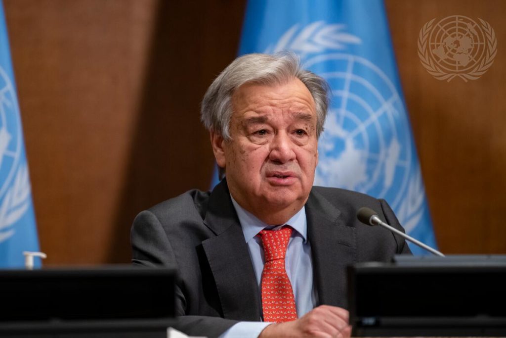 António Guterres - Bild: UN Photo/Mark Garten