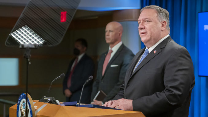 Mike Pompeo - Bild: State Department/Ron Przysucha/ Public Domain]