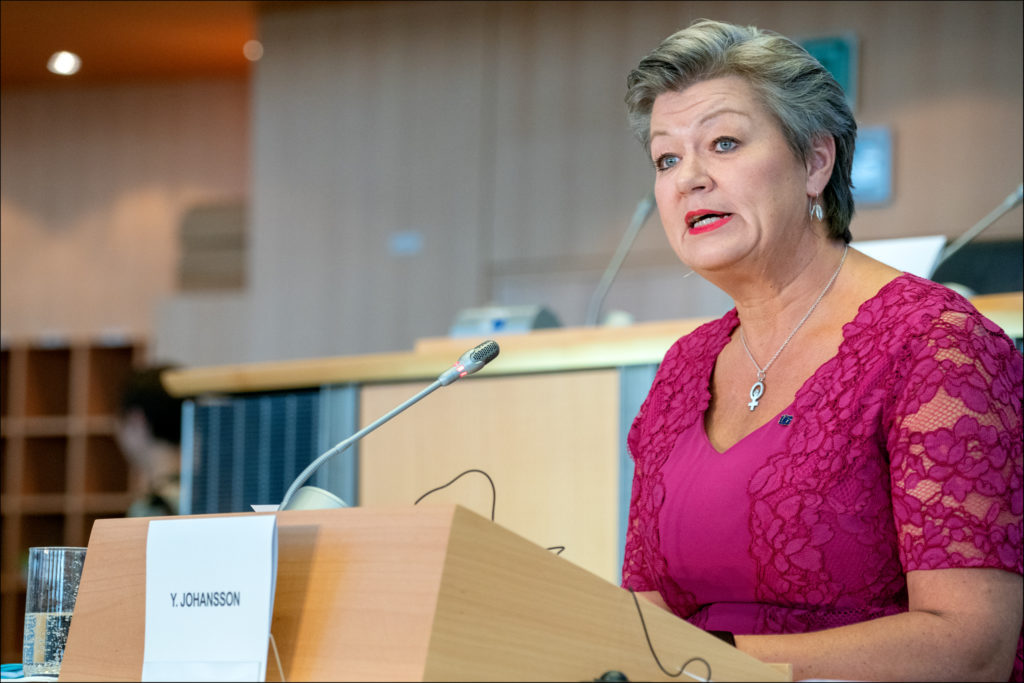 Ylva Johansson - Bild: European Parliament from EU, CC BY 2.0, via Wikimedia Commons