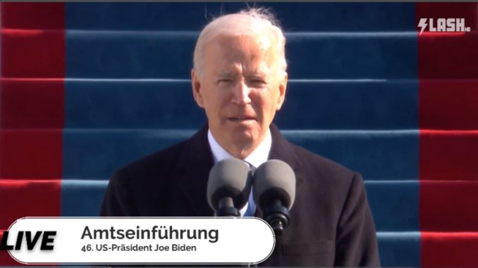 Amtseinführung Joe Biden - Bild: FLASH TV