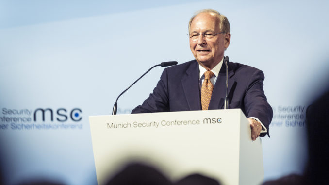 Wolfgang Ischinger - Bild: Kuhlmann /MSC, CC BY 3.0 DE, via Wikimedia Commons