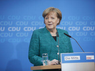 Merkel erinnert auf CDU-Parteitag an Herausforderungen ihrer Kanzlerschaft