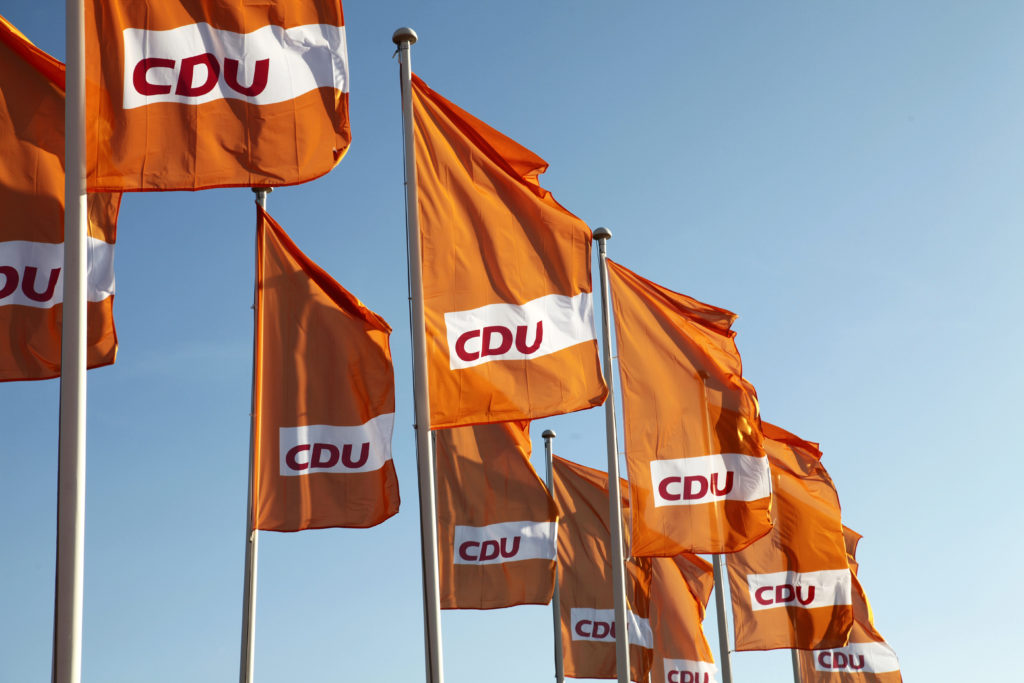 CDU-Fahnen - Bild: CDU Deutschlands