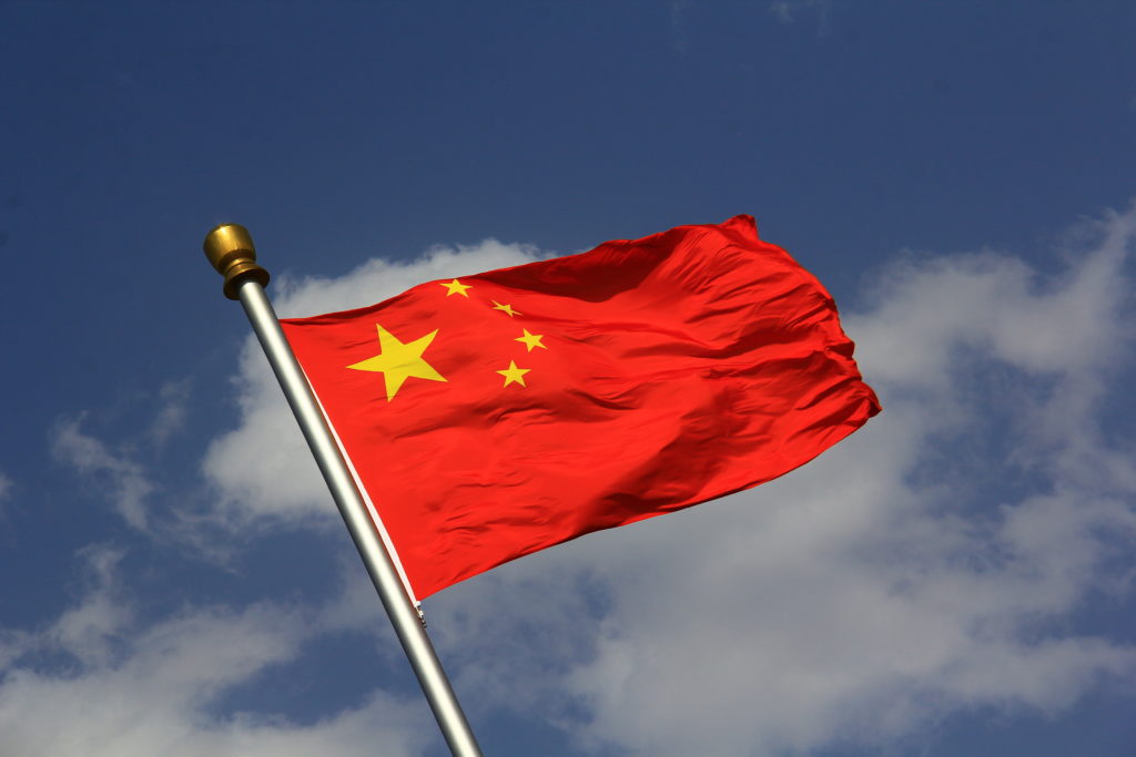 Chinesische Flagge - Bild: SAKS727 via Twenty20