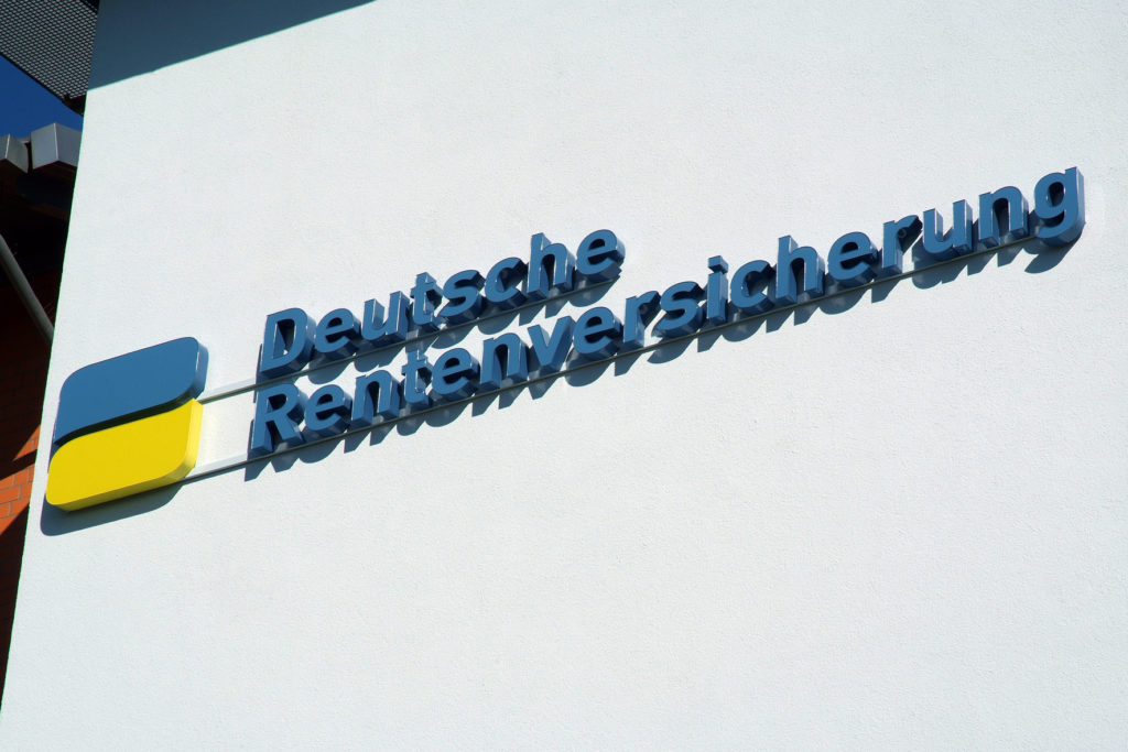 Logo der Deutschen Rentenversicherung (über Deutsche Rentenversicherung Bund/Armin Okula)