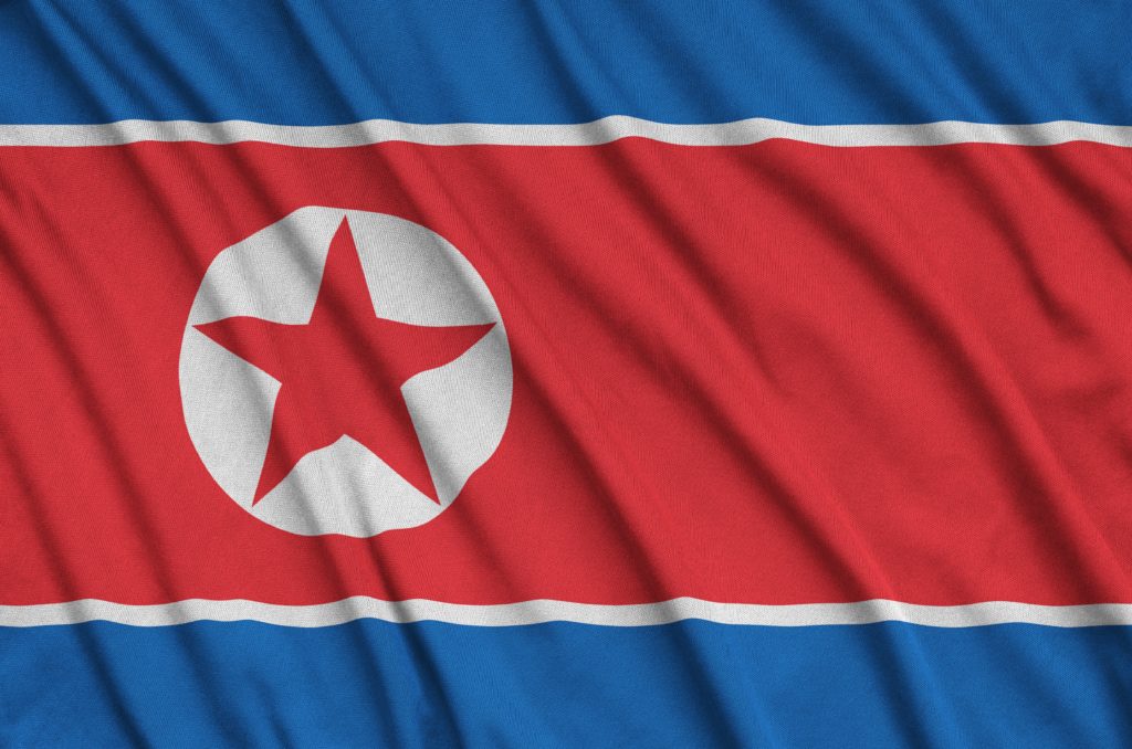 Flagge von Nordkorea - Bild: Mehaniq via Twenty20