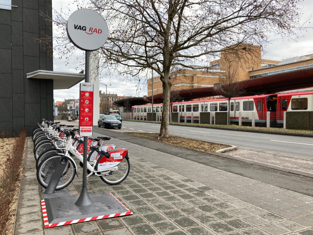 Nürnberg: Neue VAG_Rad-Stationen in Eberhardshof und Muggenhof