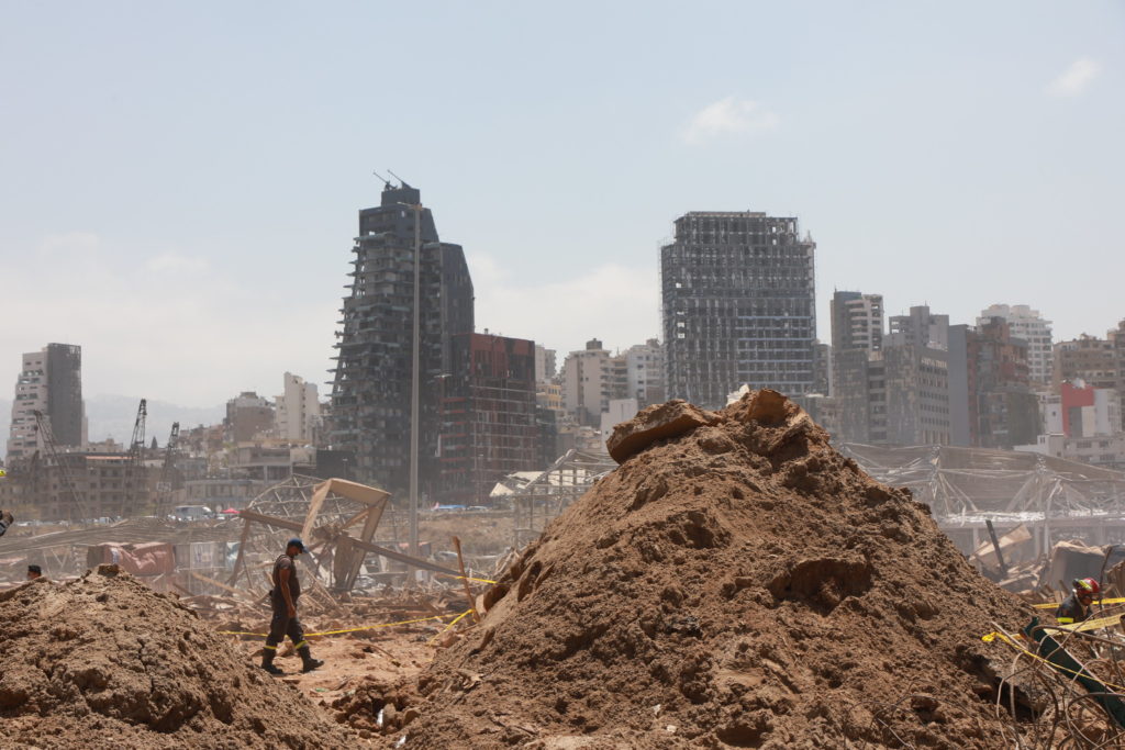 Explosion in Beirut - Bild: European Union/Bernard Khalil