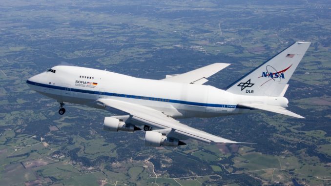 Sofia - Bild: NASA/Carla Thomas, Public domain, via Wikimedia Commons