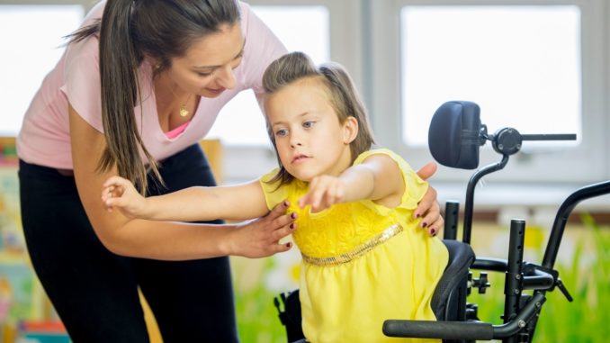 Kind mit Behinderung