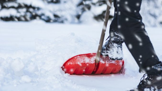 Schnee räumen