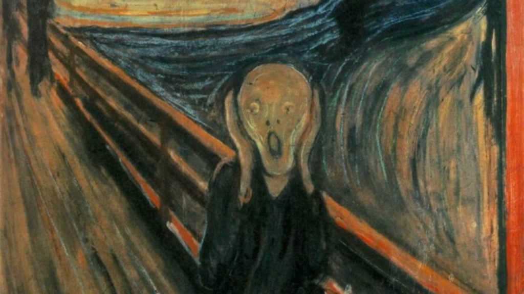 Munch selbst schrieb abfälligen Spruch auf sein Gemälde „Der Schrei“