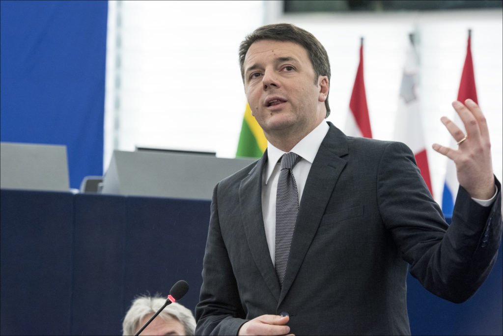 Archivbild: Matteo Renzi - Bild: European Union 2015 - European Parliament