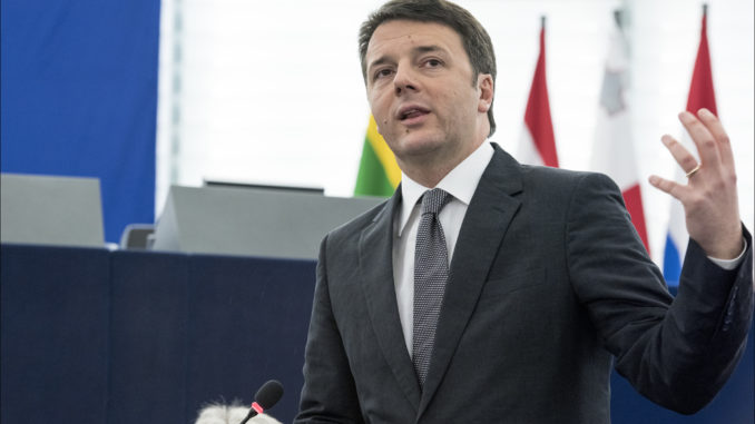 Archivbild: Matteo Renzi - Bild: European Union 2015 - European Parliament