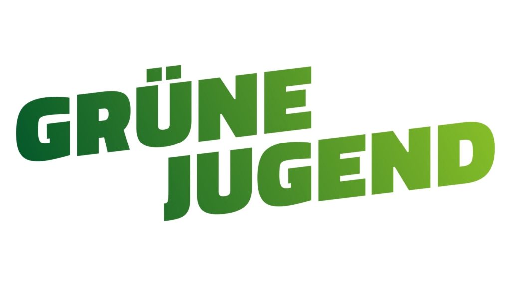 Logo der Grünen Jugend - Bild: TomRitter123, CC BY-SA 4.0, via Wikimedia Commons