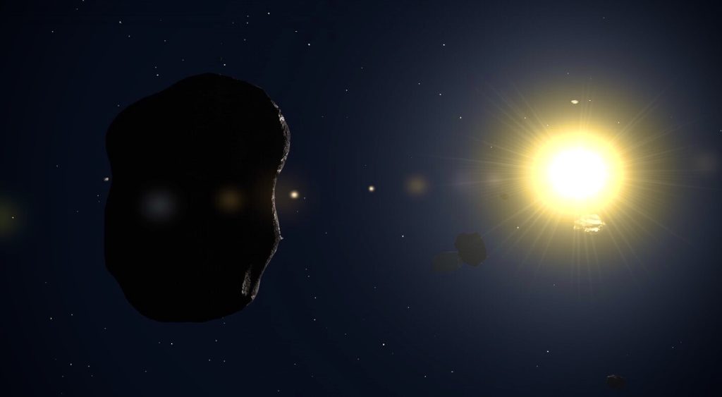 Symbolbild: Asteroid