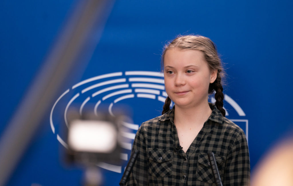 Greta Thunberg - Bild: EP/EU/CC BY 2.0