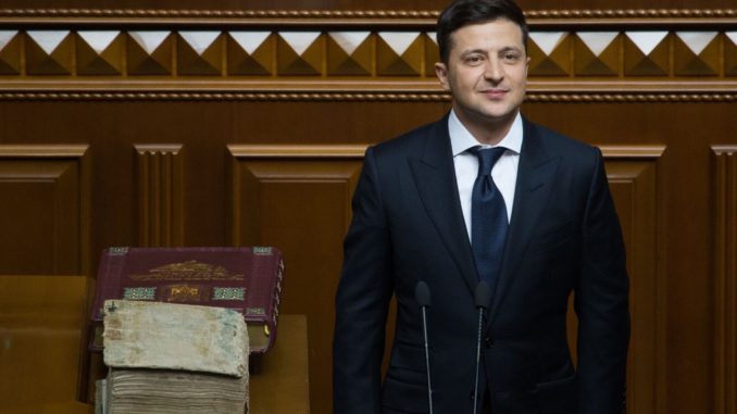 Volodymyr Zelensky - Bild: Адміністрація Президента України, CC BY 4.0 , via Wikimedia Commons